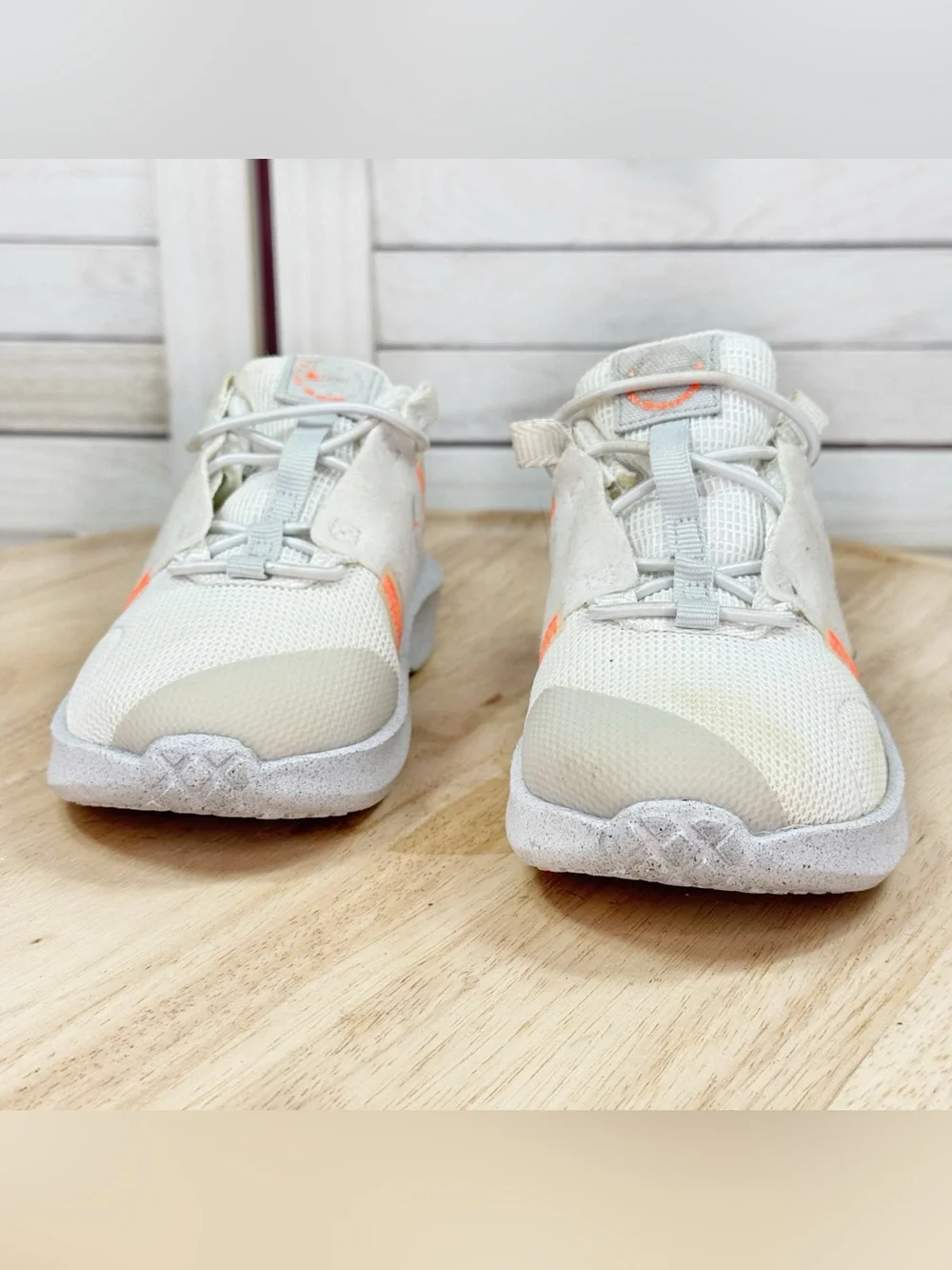 Nike Kids Crater Impact Slip On Sneakers Summit White Size 10 DB3553-100